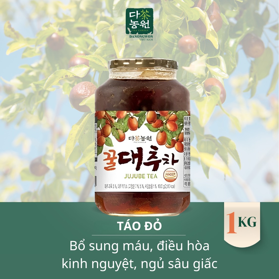 Trà Táo Đỏ Mật Ong DANONGWON Hàn Quốc